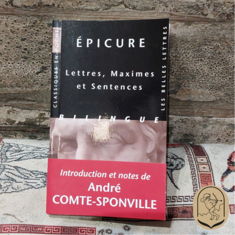 Le mot du libraire - Lettres, Maximes et Sentences d’Épicure