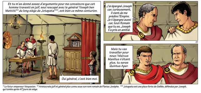 Marcus Manilius devient Quintus Aper sur décision de Vespasien  (L’Année des quatre empereurs. Tome 1. Mai 68, p. 29) © S. Luccisano & C. Ansar - GALLIA VETVS 2019